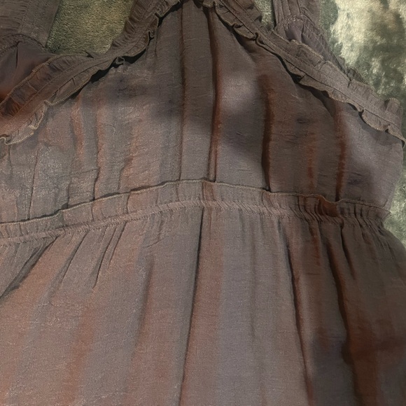 Mine Gray Ruffled Dress - Picture 4 of 4